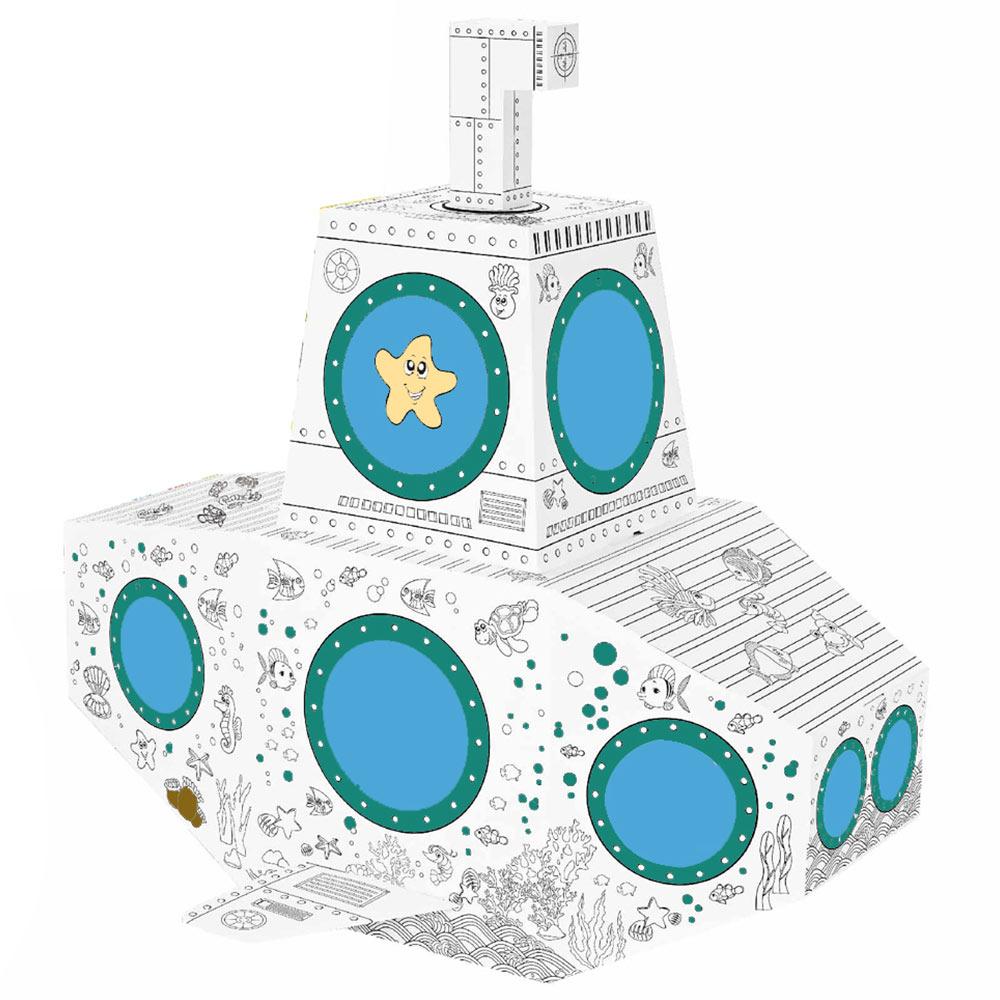 مجموعة غواصة سابمارين للتلوين مع أضواء وموسيقى