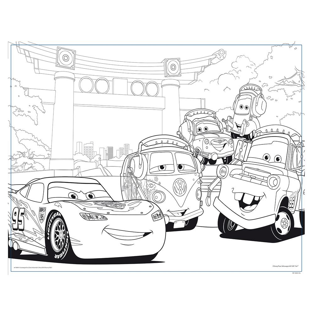 بازل ديزني بيكسار كارز ذات الوجهين 108 قطعة