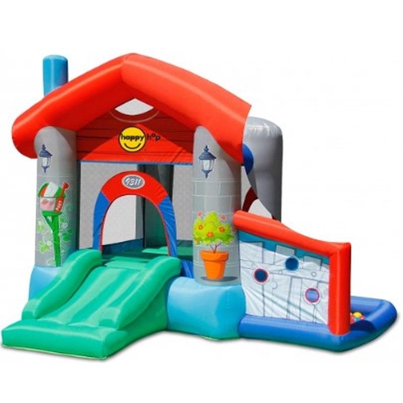 Happy Hop Little Village Bouncy House