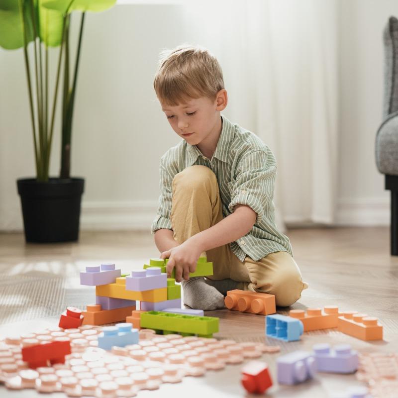 Ortoto World of Sensory Soft Bricks Large -32 pcs