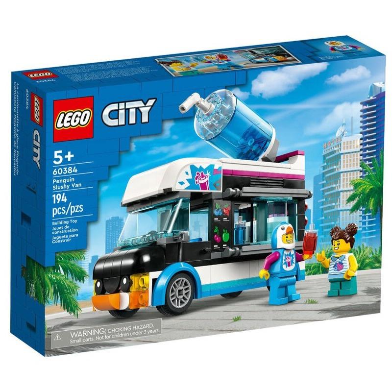 LEGO City Penguin Slushy Van Building Toy Set - 194 Pcs