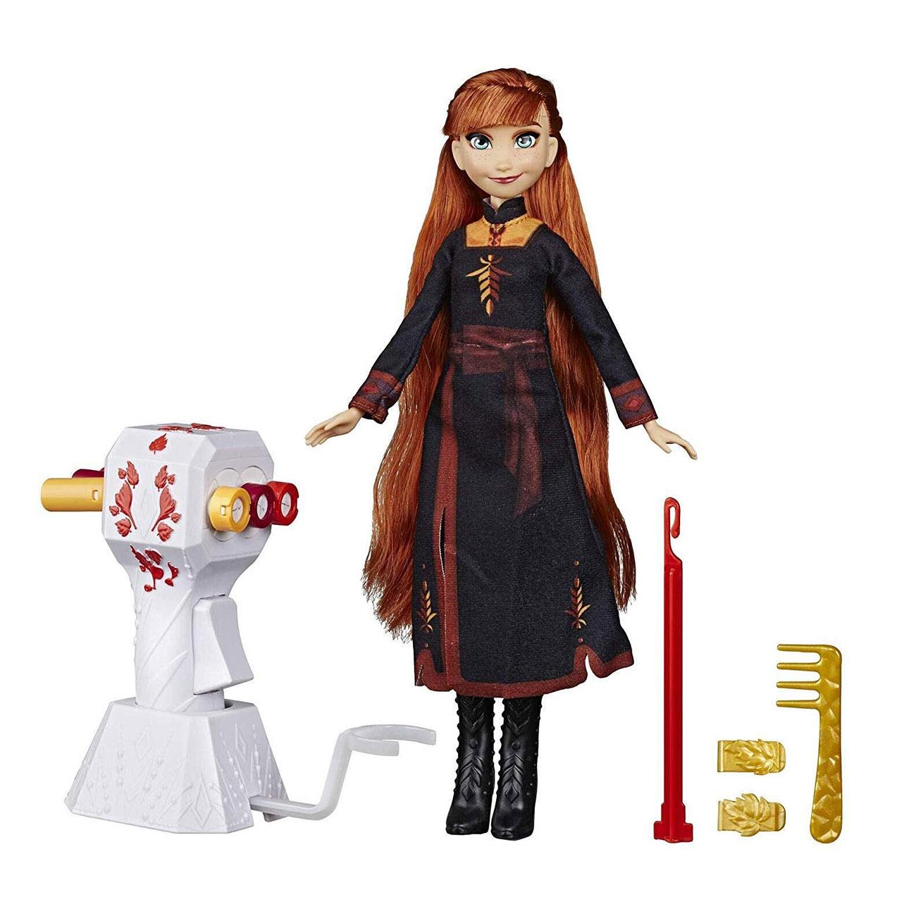 ديزني فروزن 2 - شخصية آنا وآداة تصفيف الشعر