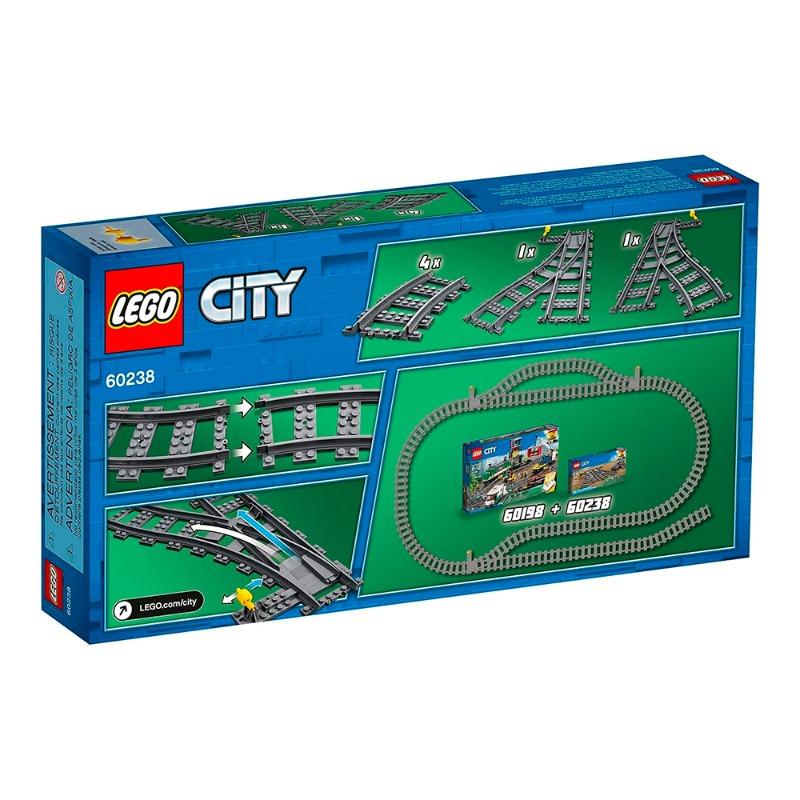 ليجو سيتي - مجموعة كتل البناء وتركيب المسارات 60238