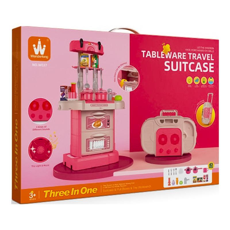 Tableware Trolley 3 In 1