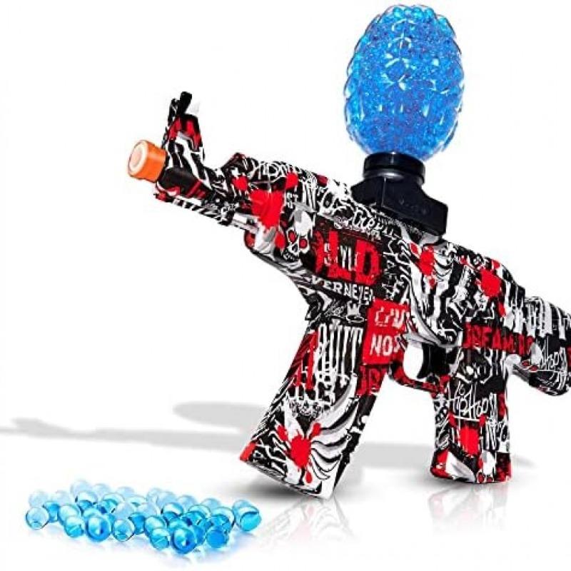 Kids Mini Remote Control Car + Automatic Jelly Ball Gun with Tent Bundle