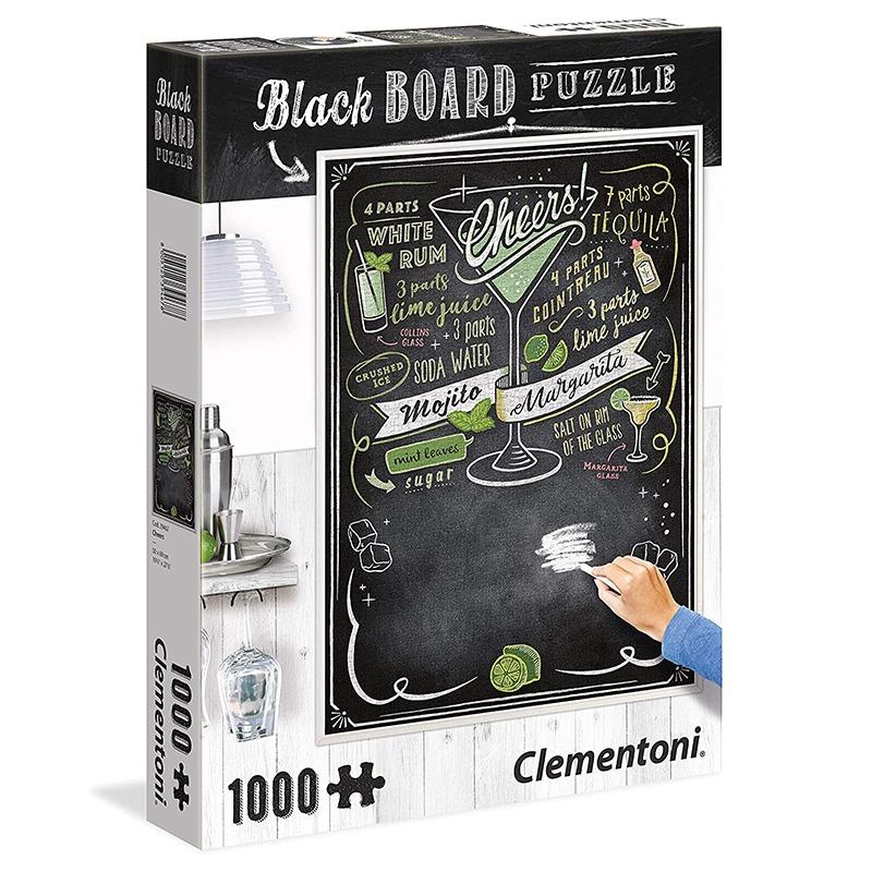 كلمنتوني - بازل بلاك بورد تشيرز - 1000 قطعة
