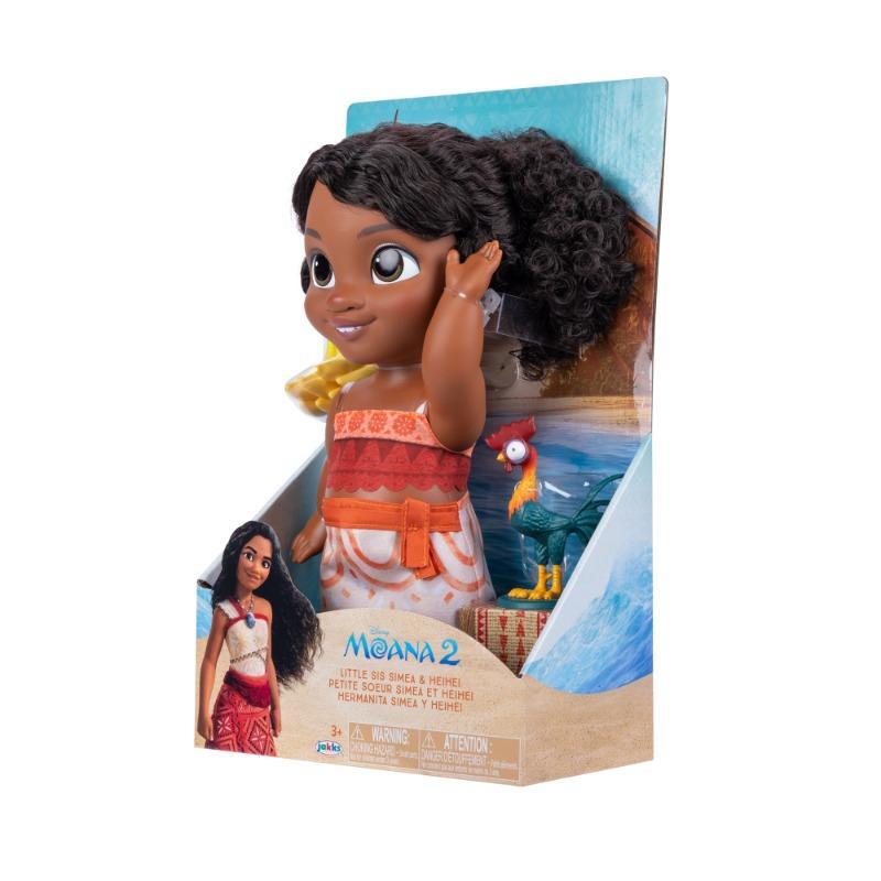 Disney Moana 2 Little Sis Simea Doll And Pua - 11 Inch