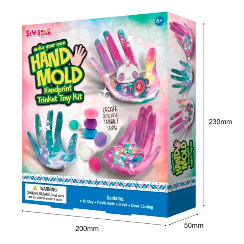 Sew Star Hand Mold Trinket Tray kit