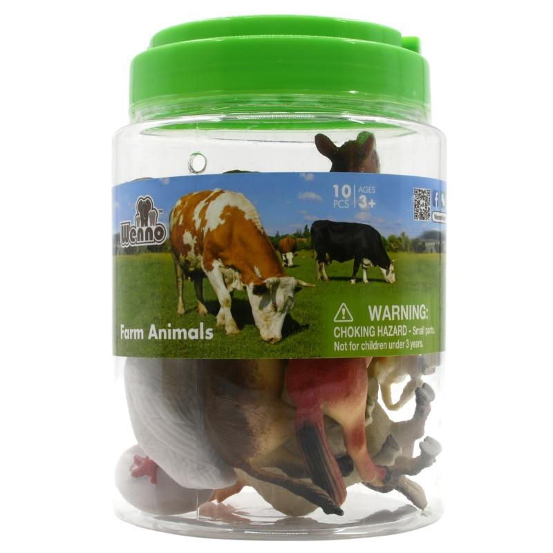 وينو - مجموعة حيوانات المزرعة 10 قطع