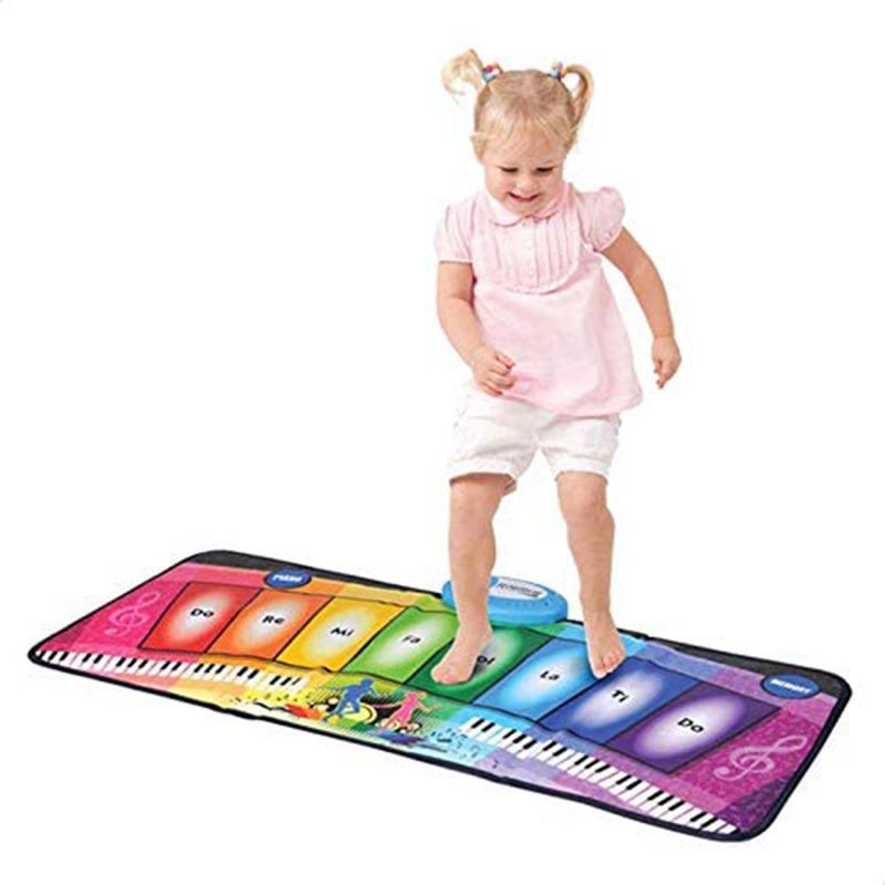 Rainbow Piano Playmat