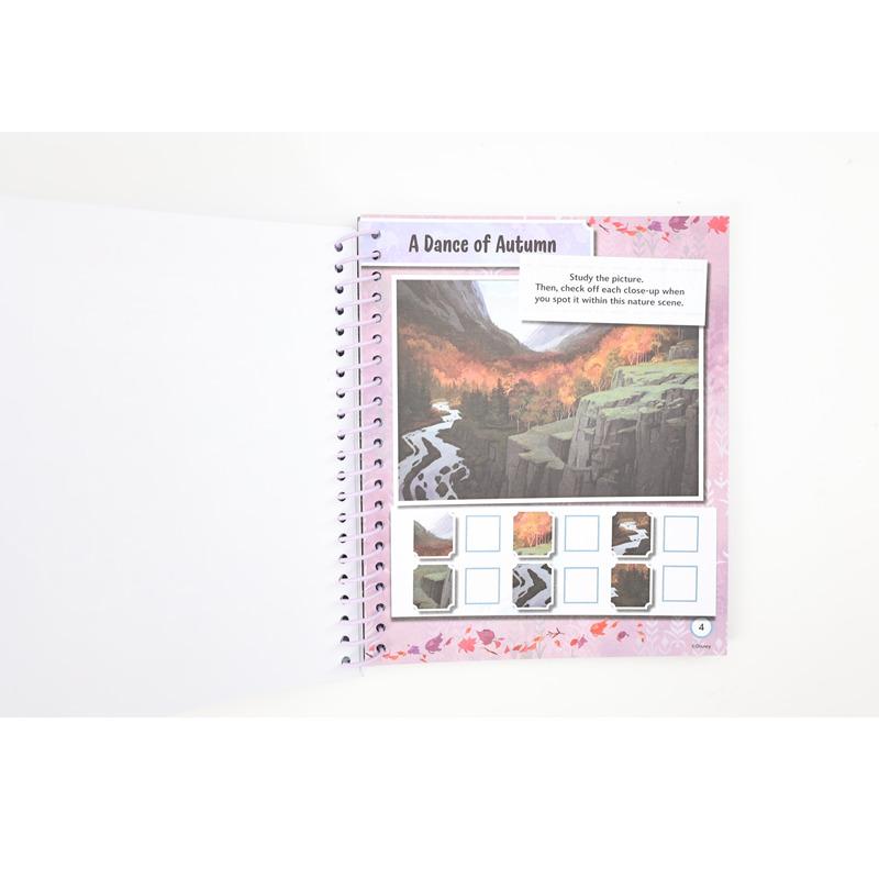 Disney Frozen Activity Book With Stacking Crayons