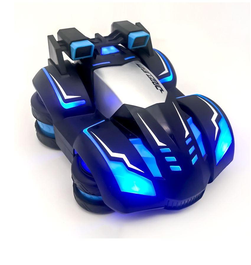 D Power Turbine Drift Stunt High Speed Remote Control Car - Blue