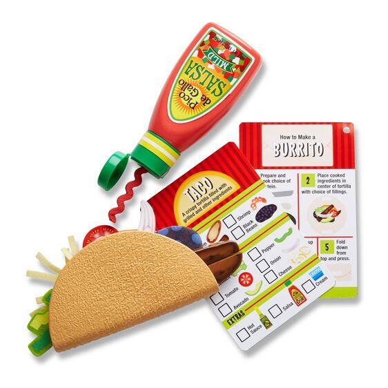 Melissa And Doug Fill And Fold Taco And Tortilla Set