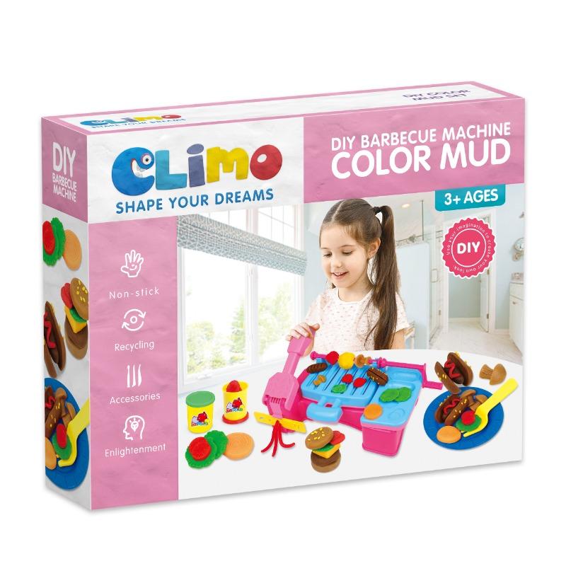 كليمو - مجموعة اللعب لآلة الشواء الملونة