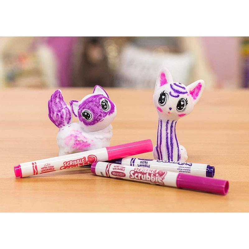 كرايولا مجموعة أقلام تلوين الحيوانات الأليفة - القطط