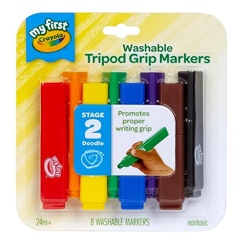 Crayola Tripod Grip Markers Washable