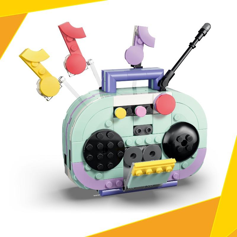 LEGO Creator 3 in 1 Music Decor Piano with Cat Set