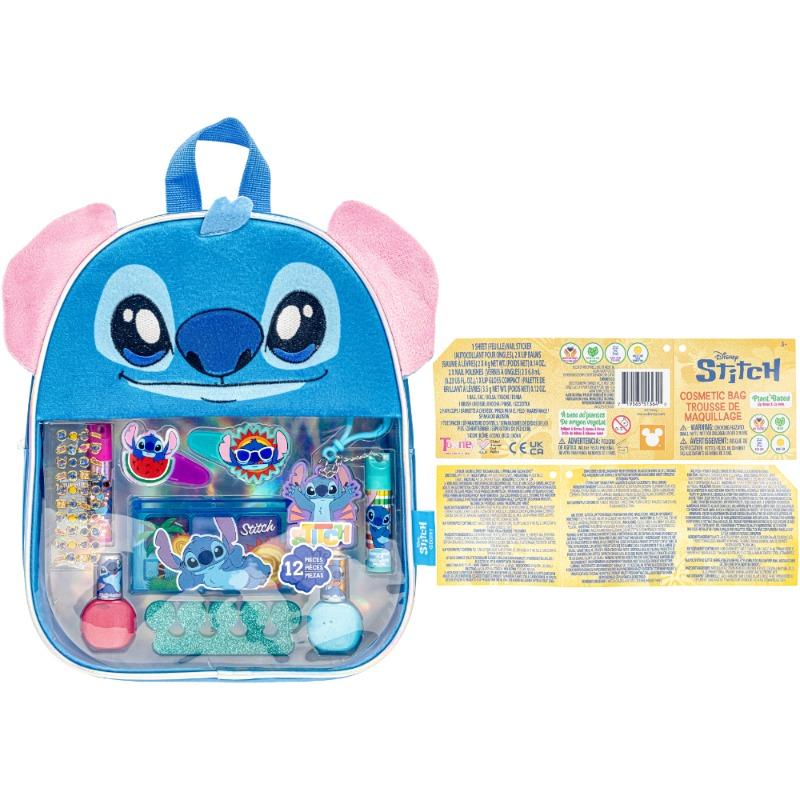 ديزني ستيتش – طقم حقيبة تجميل فروي هدايا