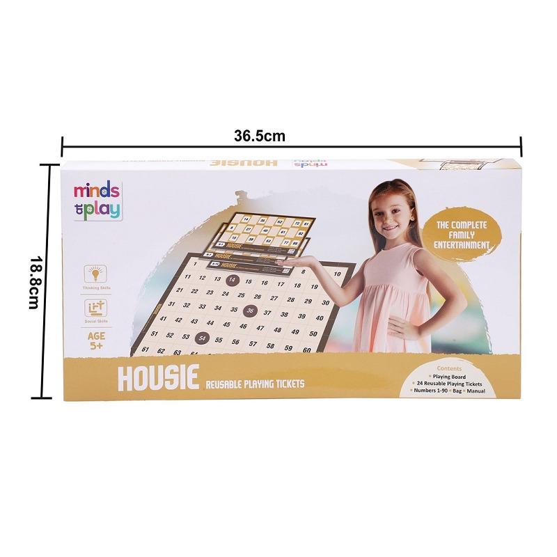 Minds At Play Housie Game Board Set