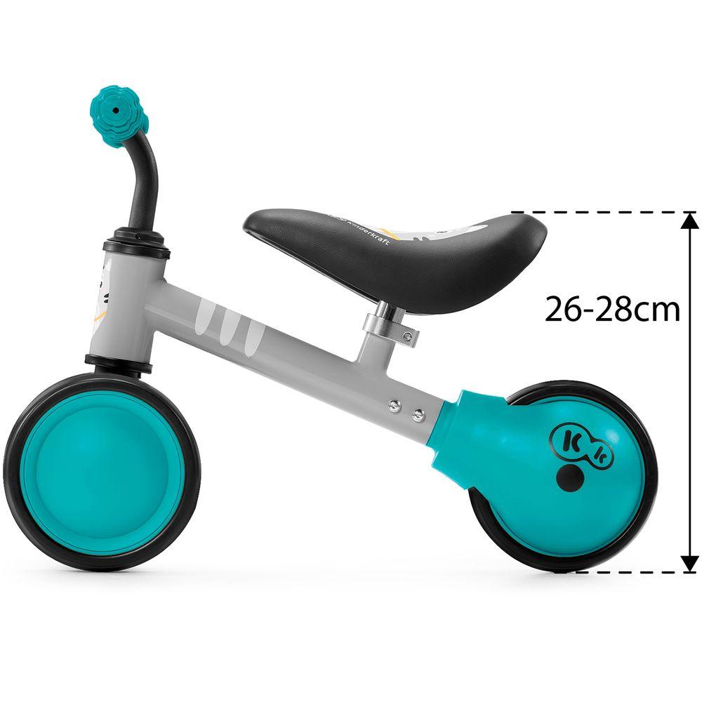 Kinderkraft Cutie Mini Balance Bike - Blue
