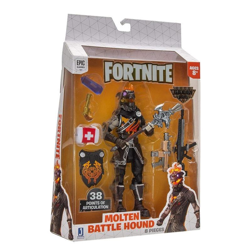 Fortnite Action Figure Legendary Series- Molten Bottle Hound
