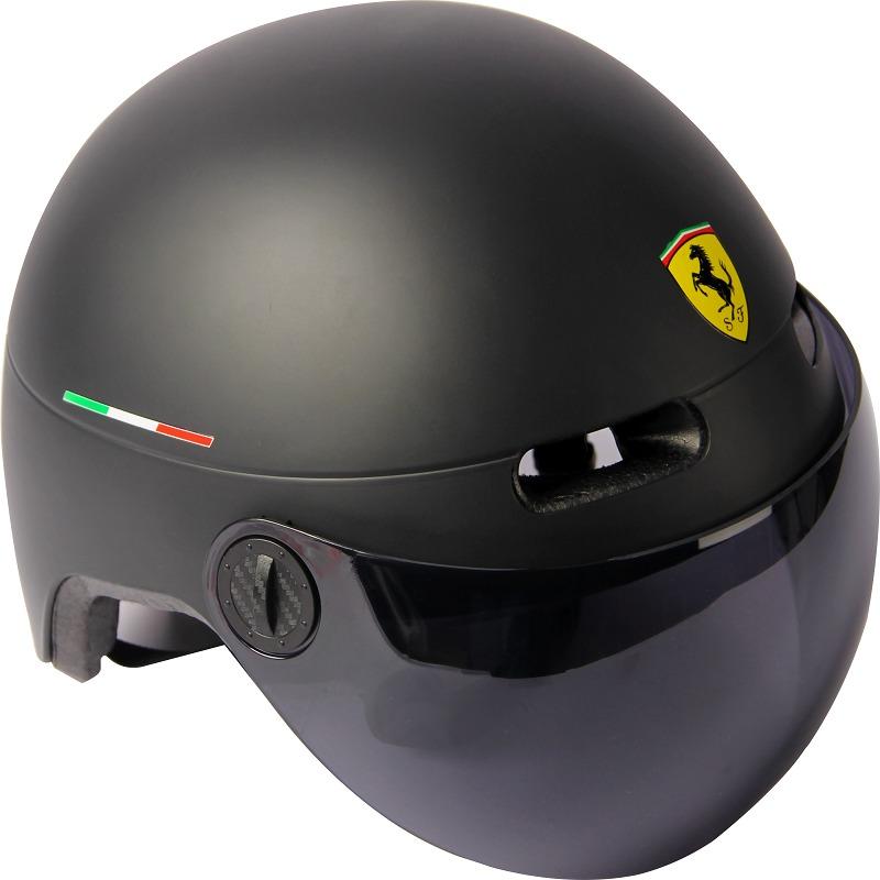 Ferrari Helmet With Eye Protection - Black