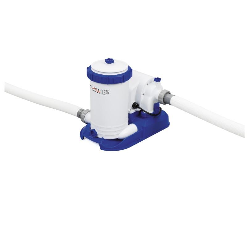 Bestway Power Steel Frame Basin Rattan Grey