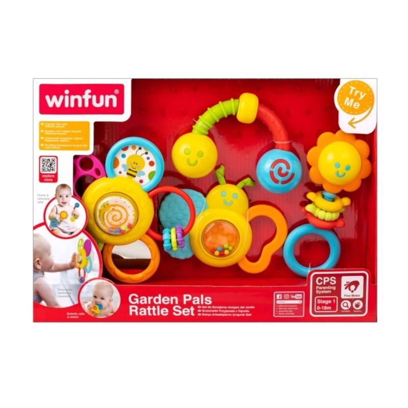 Garden Pals Rattle Set