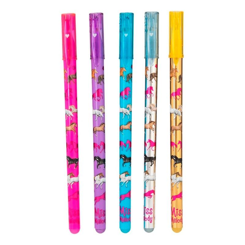 Top Model Depeche Gel Pen Set 5 Color Glitter