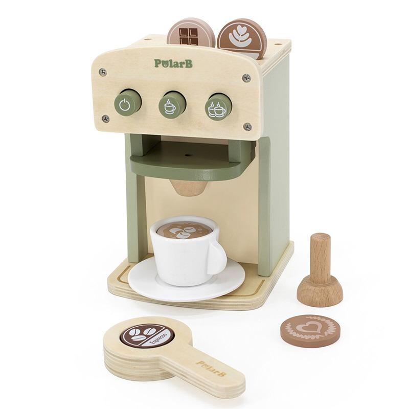 VIGA PolarB Wood Coffee Machine with Accessories