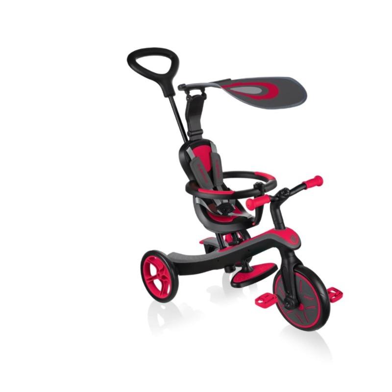 Globber Explorer Trike 4 In 1 Red