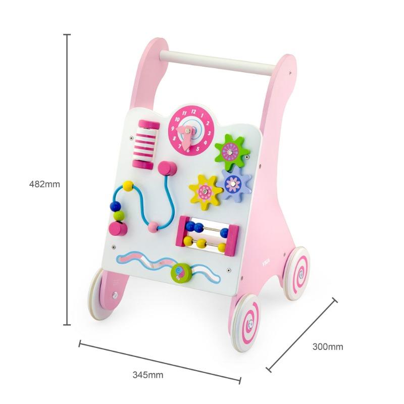 VIGA Activity Baby Walker - Pink