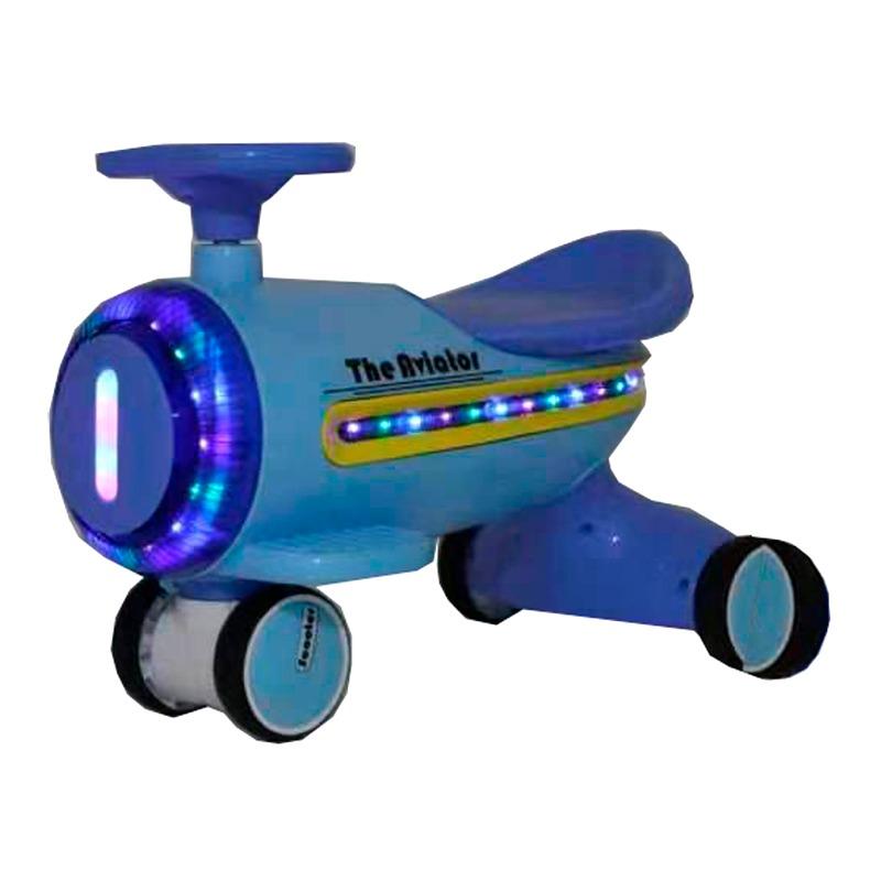 Kids Aircraft Rocking Ride-On with Lights