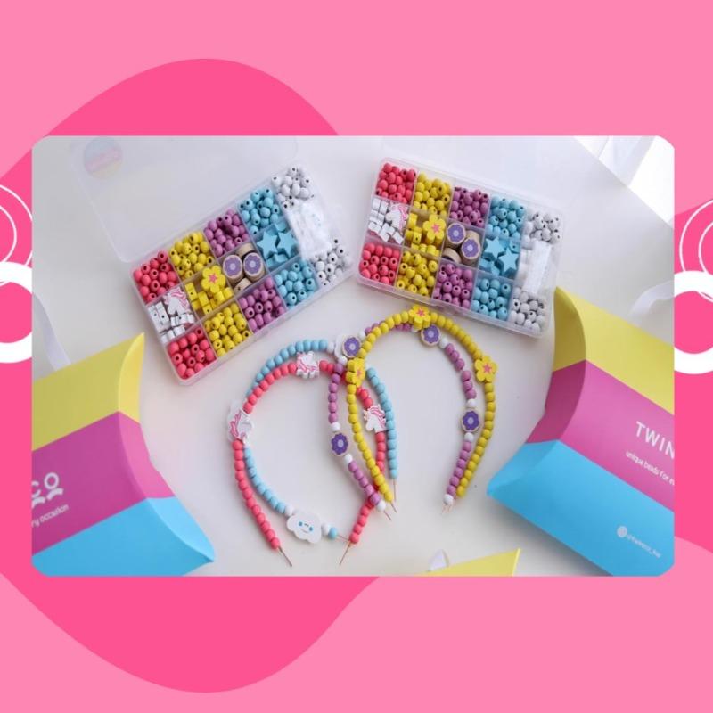 Twinsco Headband Beads Box