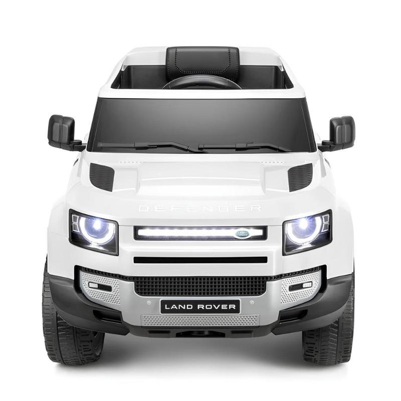 Land Rover Defender 12V Licensed Battery Ride-On Car with Leather Seat