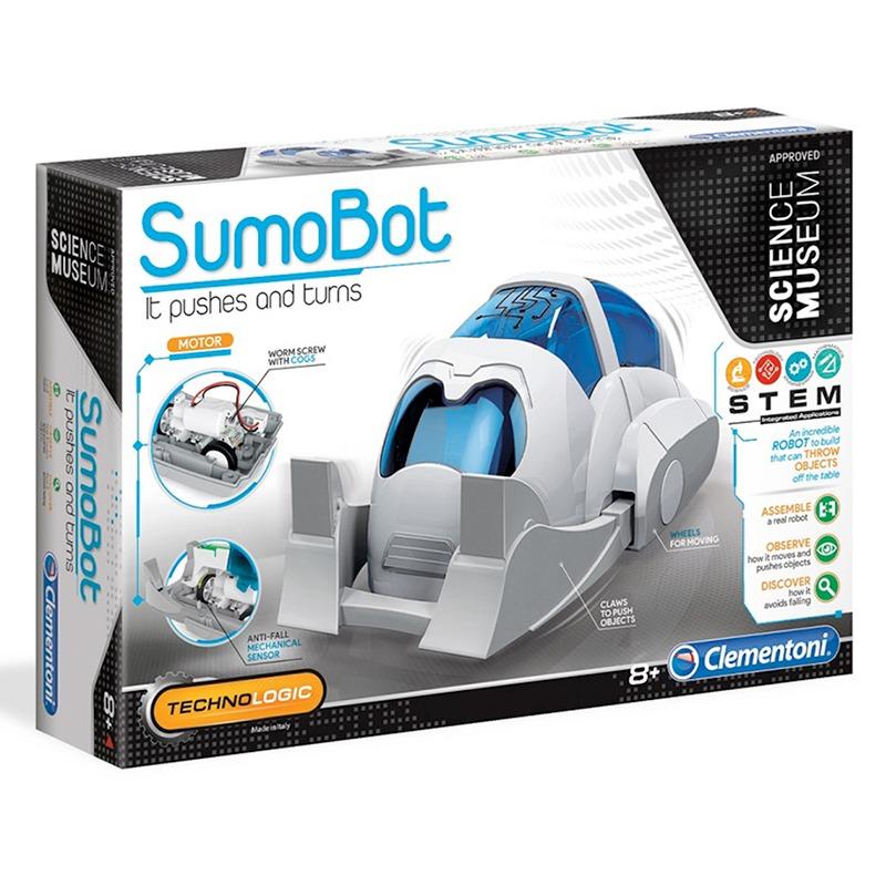 Clementoni - Sumobot Robot Building Playset