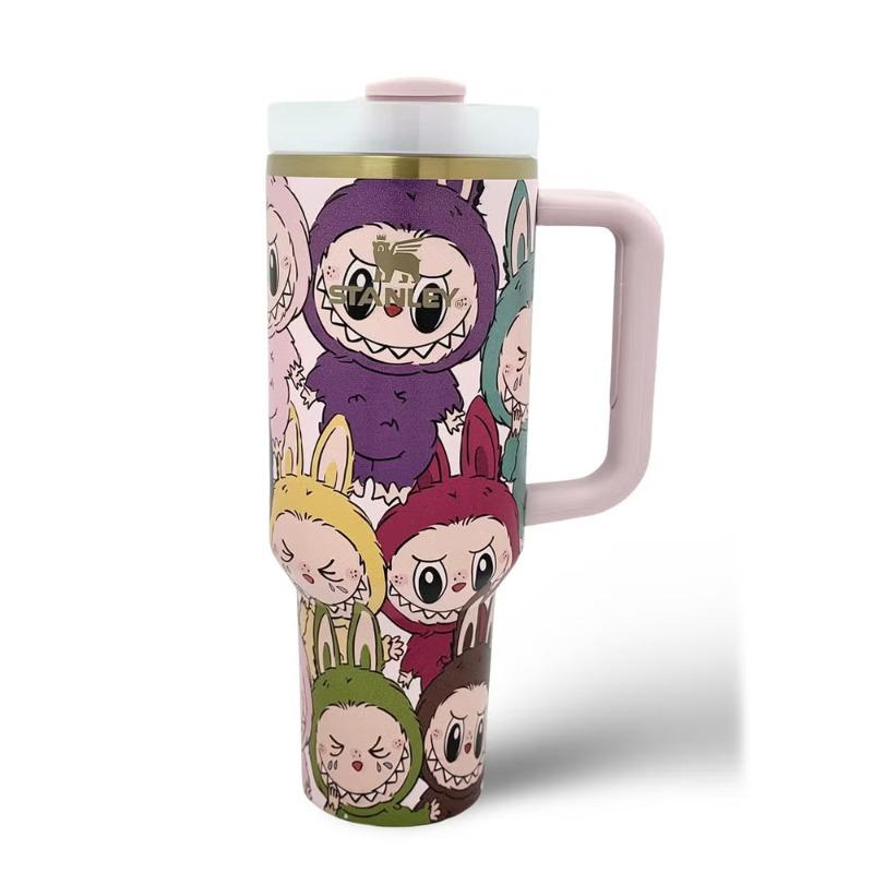 LABUBU Stanley Tumbler 40 Oz Quencher H2.0 FlowState