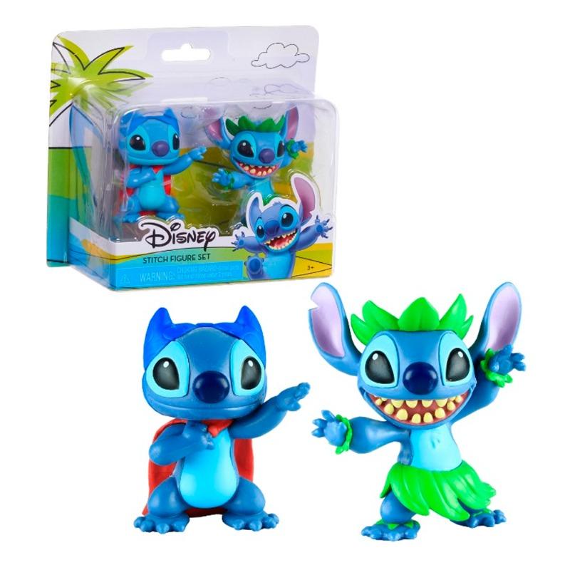 Disney Stitch Figure - Hula And Superhero