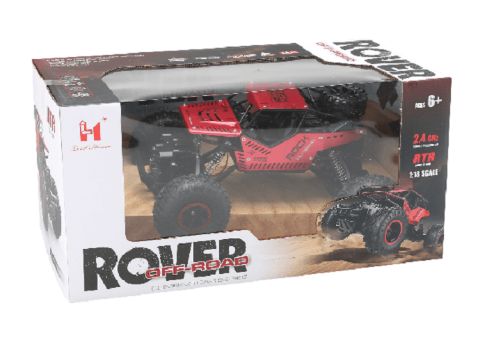 سيارة هاي سبيد كليمبينج بجهاز تحكم عن بعد لون أحمر