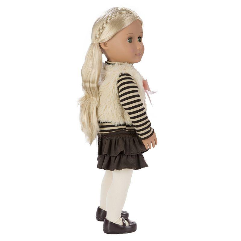 Our Generation - Holly Doll With Casual Fur Outfit