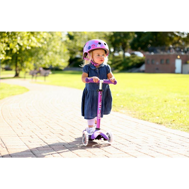 Micro Maxi Mini Micro Deluxe LED Scooter - Purple