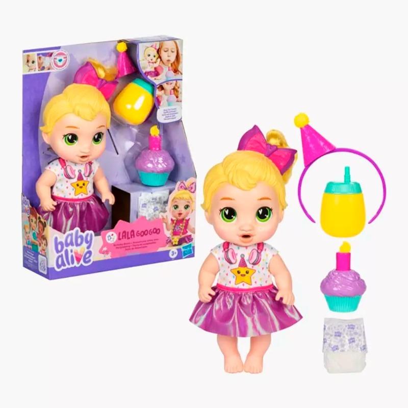 بيبي ألايف - مجموعة دمية بيرثداي بيستي لالا