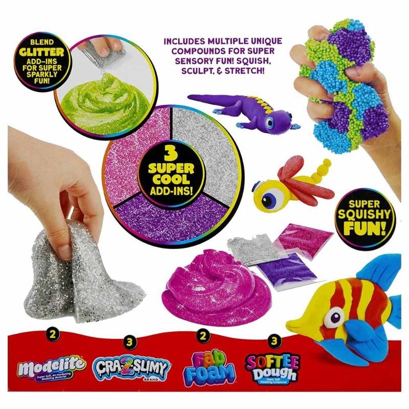 Cra-Z-Art Compounds Activity Dough Playset With 3 Accessories