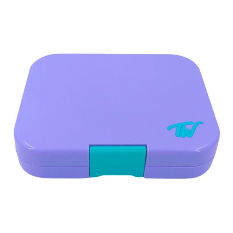 تي دبليو بينتو بوكس - صندوق غداء بنفسجي 4 اقسام