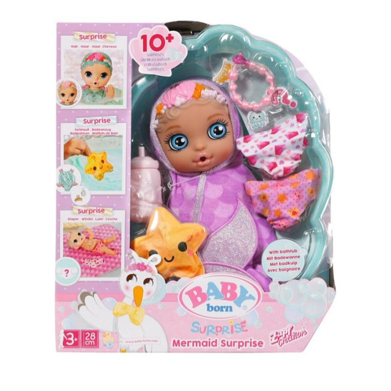 بيبي بورن - دمية سربرايز ميرميد