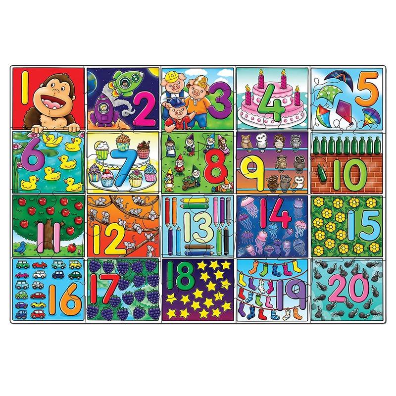 Orchard Toys - Big Number Floor Puzzle