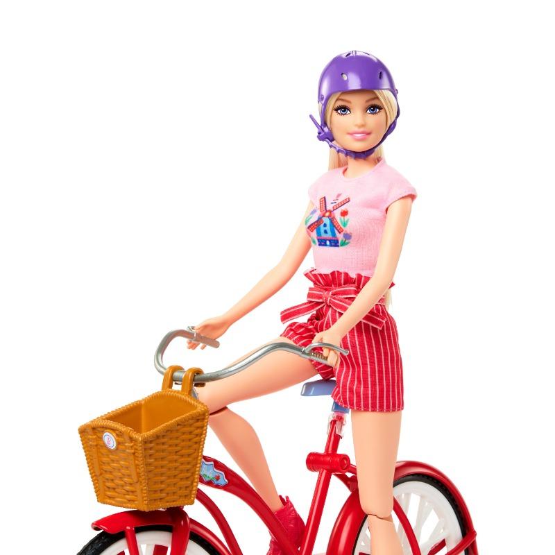 Barbie Barbie Pink Passport Holland Set with Bike