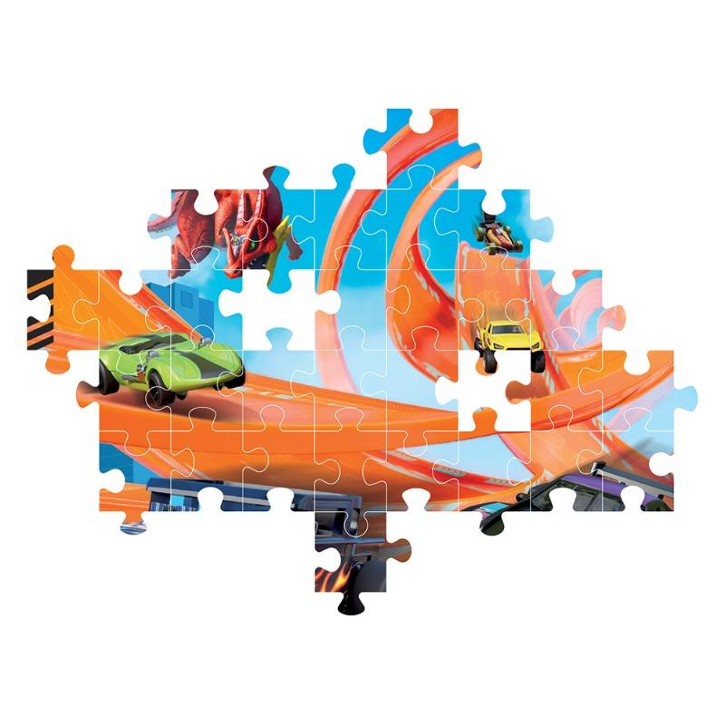 Clementoni Hot Wheels Super Color Square Puzzle 104 Pieces