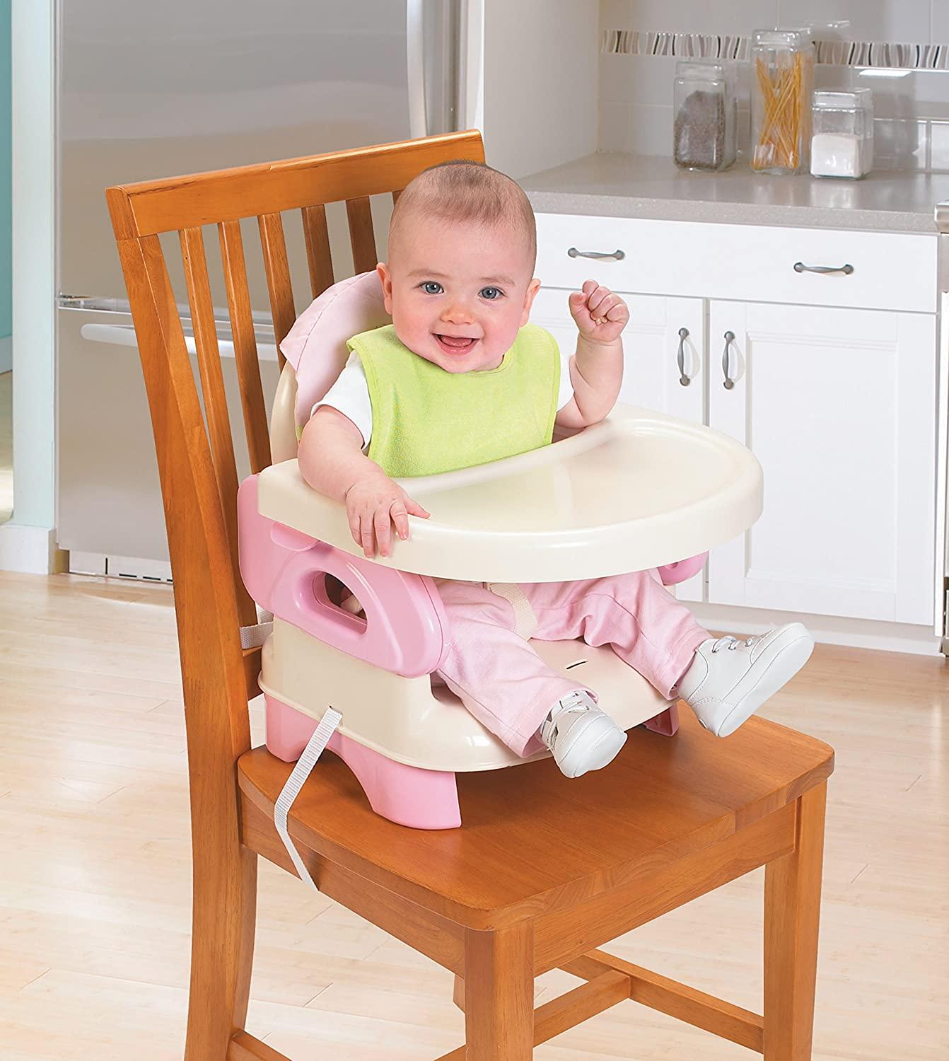 Summer Infant Deluxe Comfort Folding Booster Seat - Pink