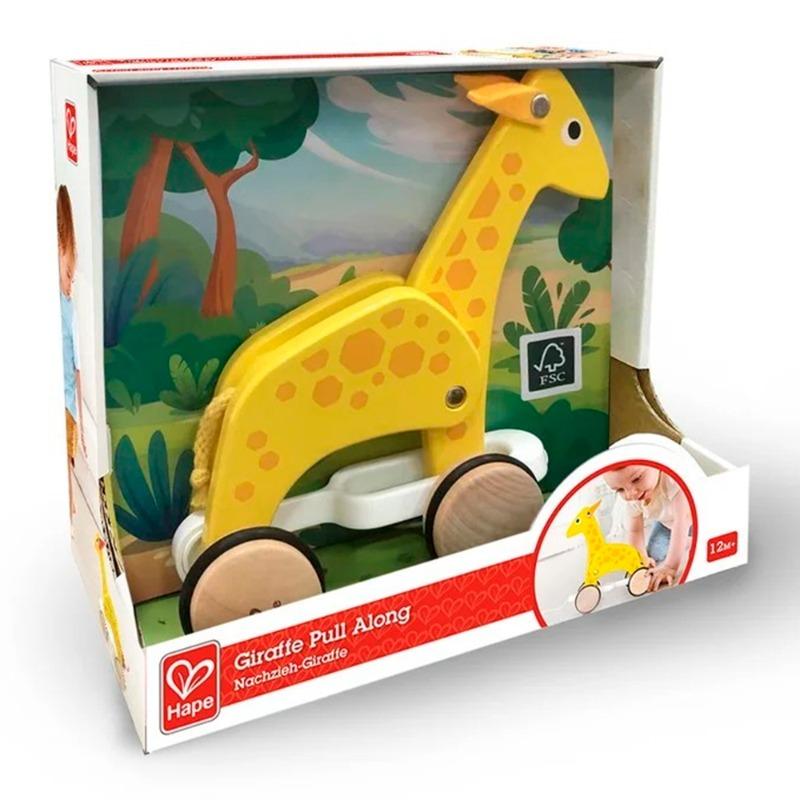هيب - لعبة سحب الزرافة الصغيرة